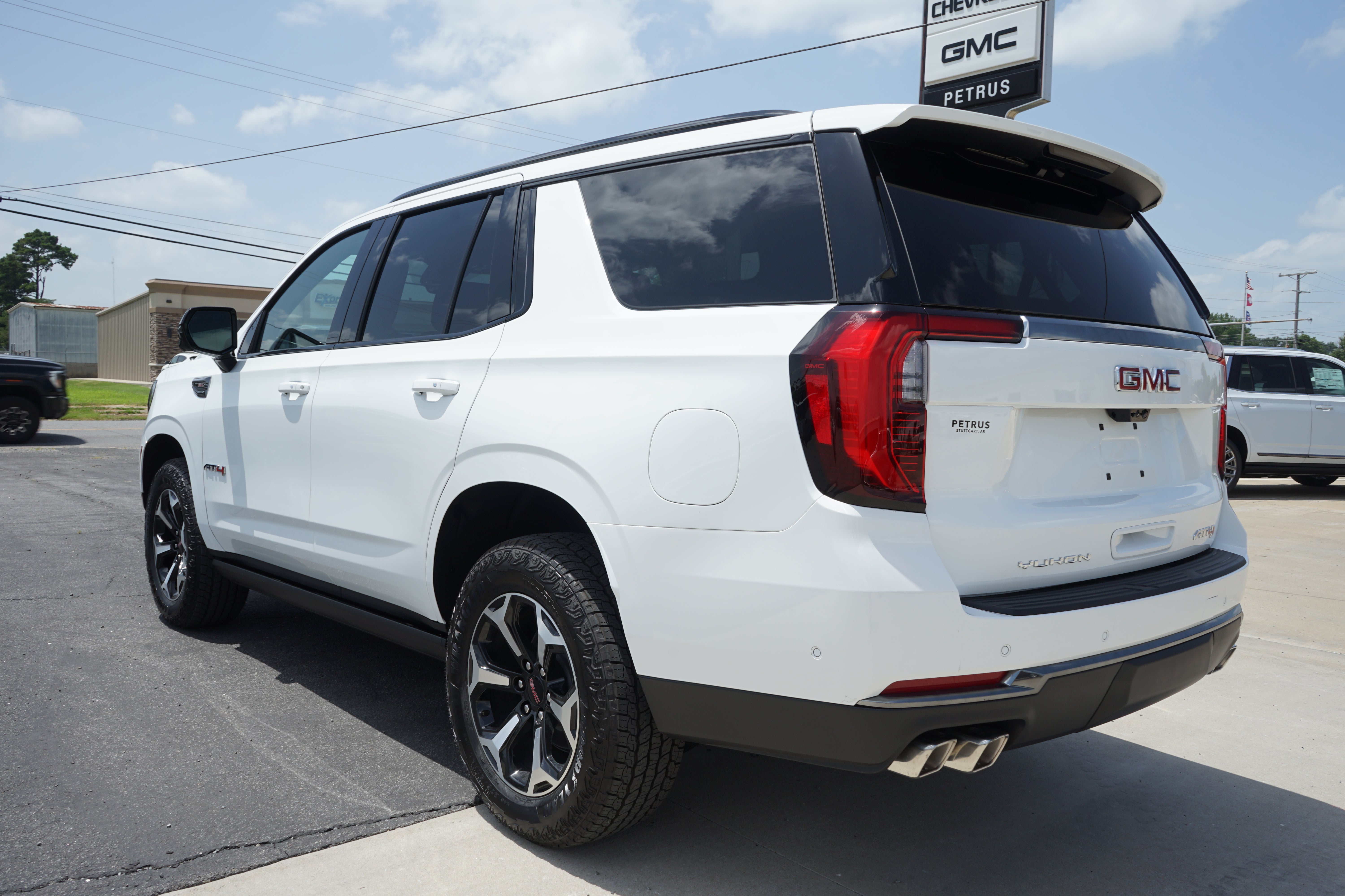 2026 GMC Yukon — rear three-quarter view
