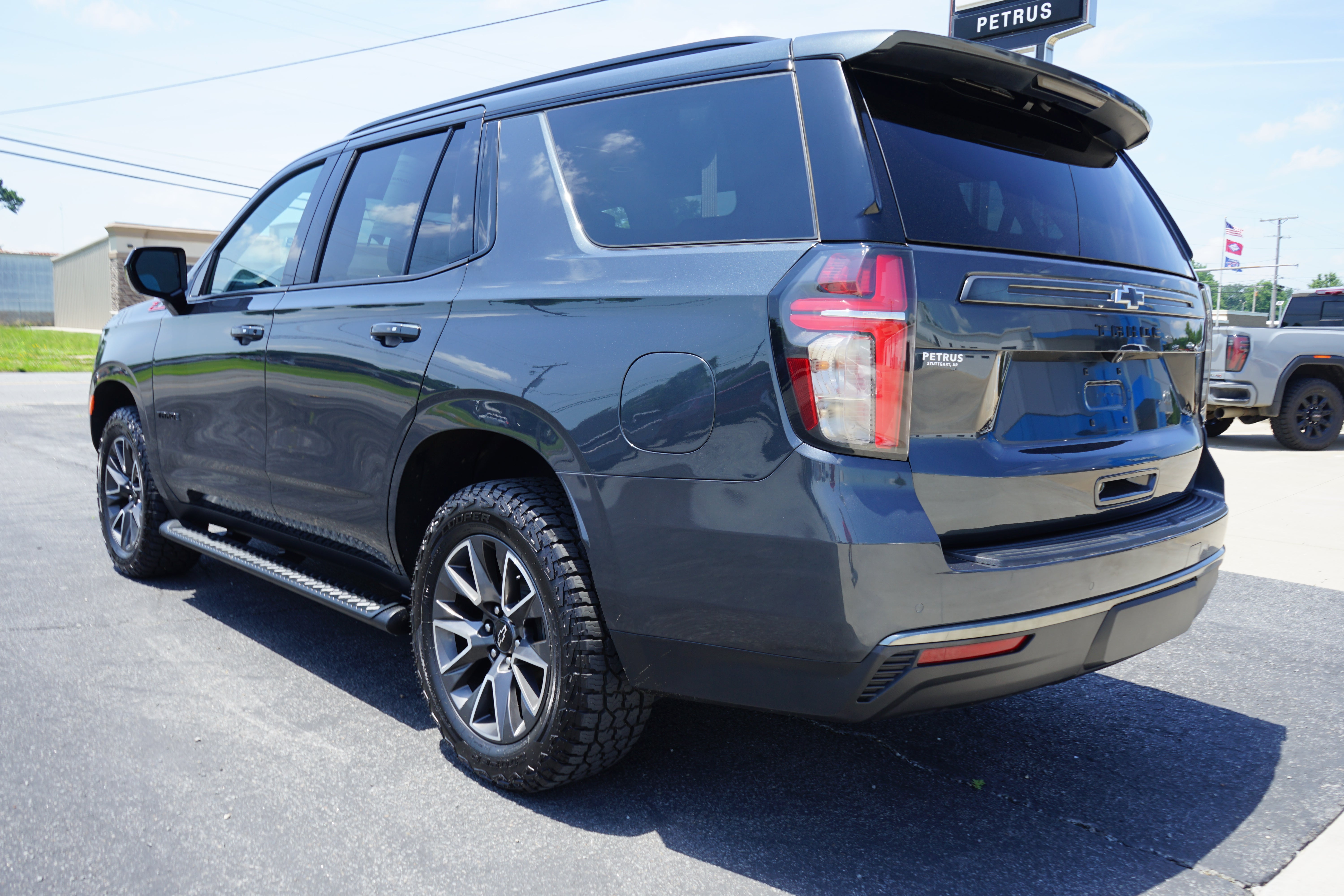 2022 Chevrolet Tahoe — rear three-quarter view