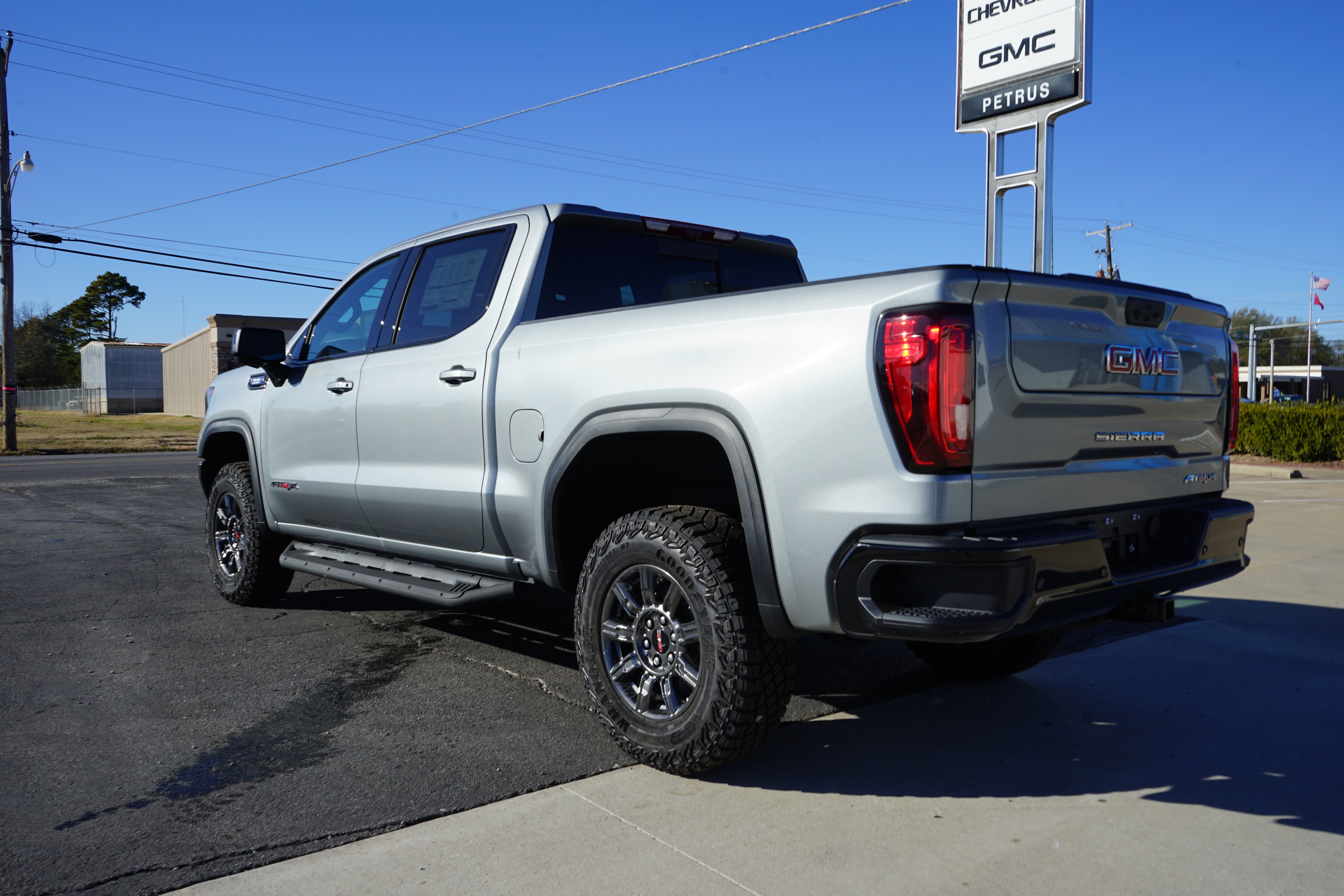 2026 GMC Sierra 1500 — rear three-quarter view